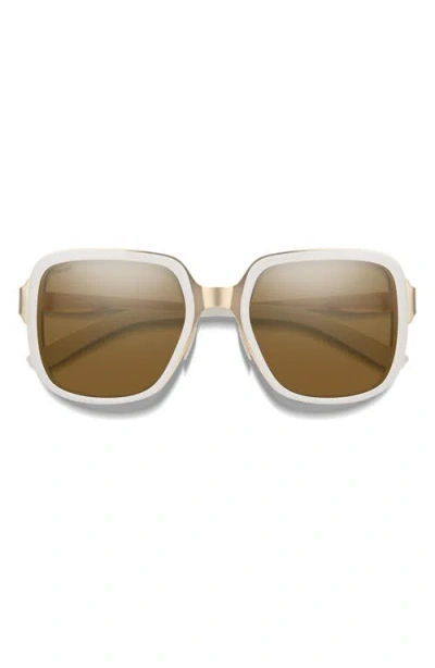 Smith Aveline 55mm Chromapop™ Polarized Square Sunglasses