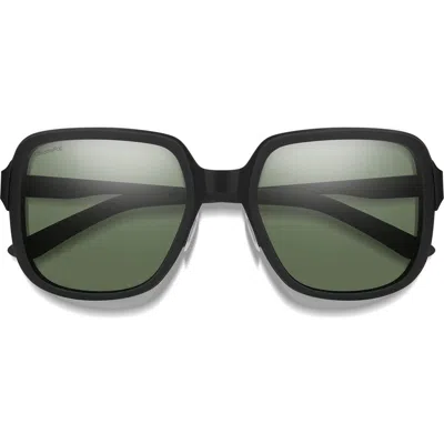 Smith Aveline 55mm Chromapop™ Polarized Square Sunglasses In Multi