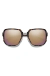 Smith Aveline 55mm Chromapop™ Polarized Square Sunglasses In Multi