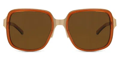 Smith Aveline Polarized Etv/sp Women's Sunglasses Brown Size 55