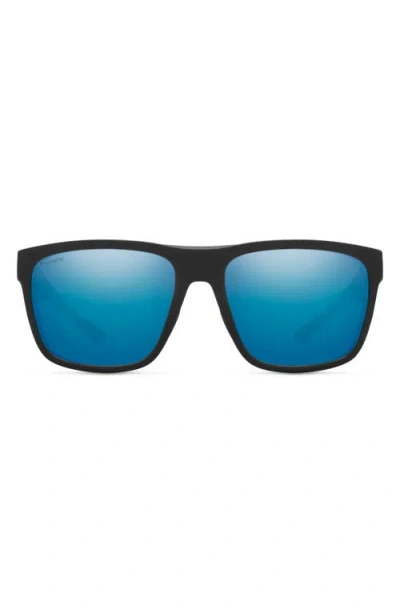 Smith Barra 59mm Chromapop™ Polarized Sunglasses In Black