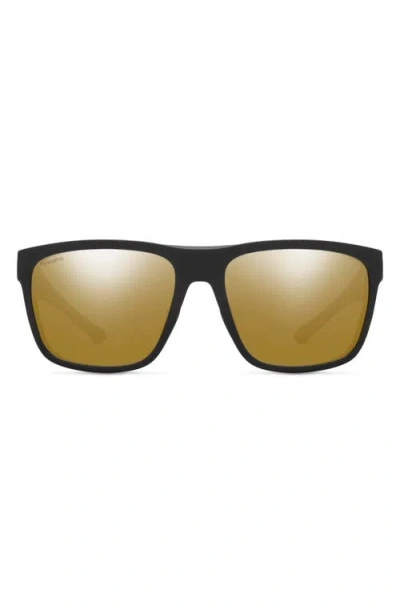 Smith Barra 59mm Chromapop™ Polarized Sunglasses In Black