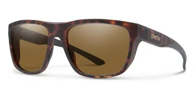 Smith Barra/s Polarized N9p/l5 Men's Sunglasses Tortoiseshell Size 60 In Purple