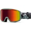 Smith Blazer Snow Goggles In Sage Brush/red Sol-x