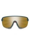 Smith Bobcat 135mm Chromapop™ Shield Sunglasses In Orange