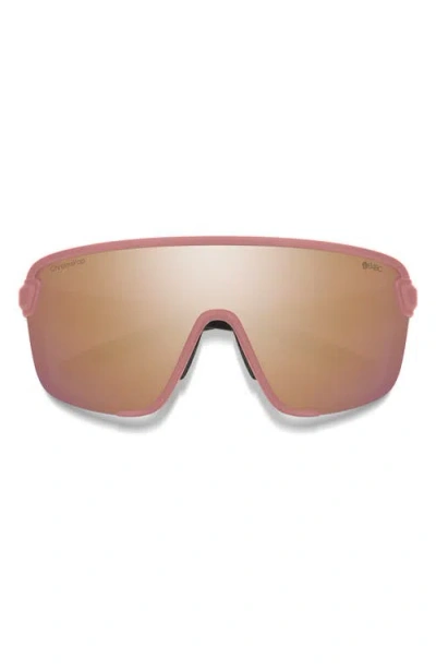 Smith Bobcat 135mm Chromapop™ Shield Sunglasses In Pink
