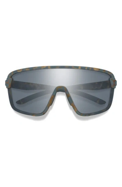 Smith Bobcat 135mm Chromapop™ Shield Sunglasses In Gray