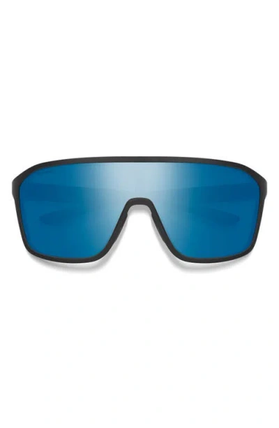 Smith Boomtown 135mm Chromapop™ Polarized Shield Sunglasses In Multi
