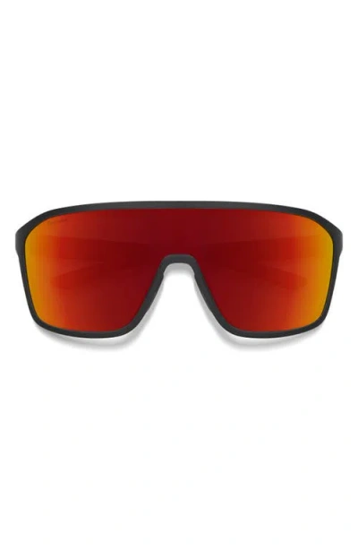 Smith Boomtown 135mm Chromapop™ Polarized Shield Sunglasses In Multi