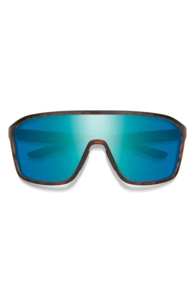 Smith Boomtown 135mm Chromapop™ Polarized Shield Sunglasses In Multi