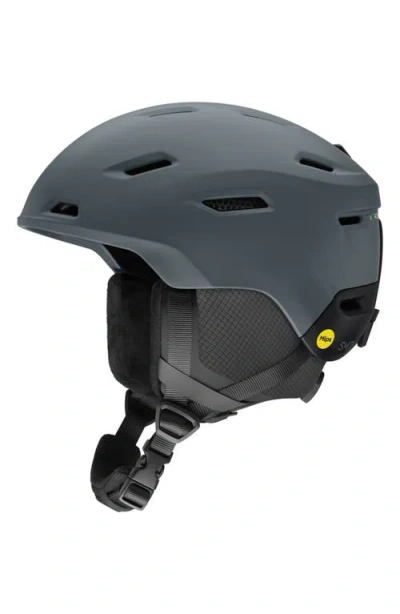Smith Descend Snow Helmet With Mips® Round Contour Fit In Gray