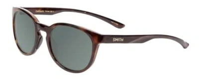 Pre-owned Smith Eastbank Round Polarized Sunglasses Tortoise Brown 52 Mm Choose Lens Color In Smoke Grey Polar