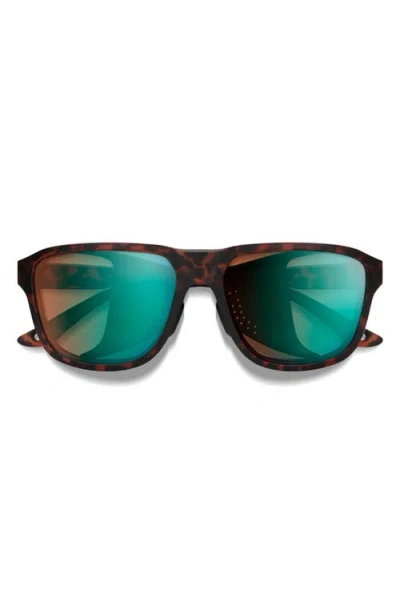 Smith Embark 58mm Chromapop™ Polarized Square Sunglasses In Green
