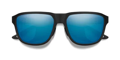 Smith Embark Polarized 01t/qg Occhiali Da Sole Neri Per Uomo In Black