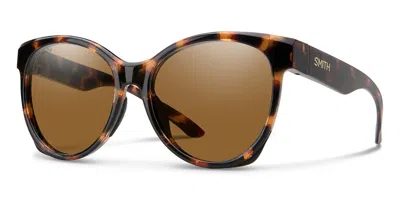 Smith Fairground Polarized 086/l5 Women's Sunglasses Tortoiseshell Size 55