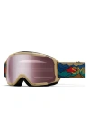 Smith Grom Snow Goggles In Pink