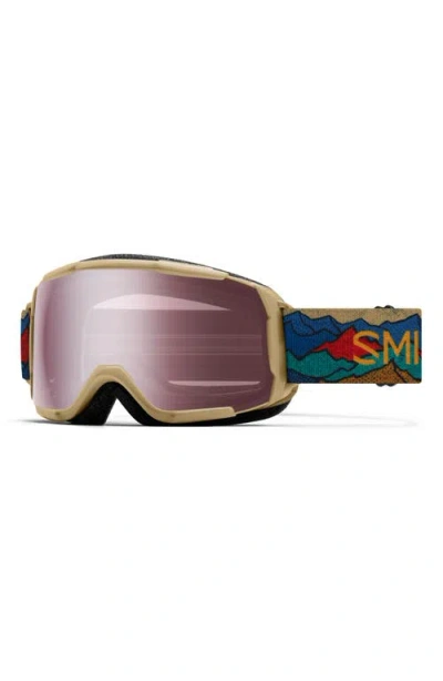 Smith Grom Snow Goggles In Sandstorm Summits/mirror