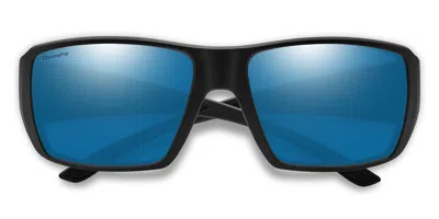 Smith Guide C Xl/s Polarized 003/qg Men's Sunglasses Black Size 63 In Matte Black
