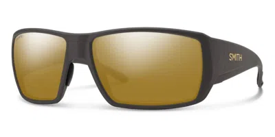 Smith Guide C Xl/s Polarized 4jc/qe Men's Sunglasses Brown Size 63 In White
