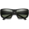 Smith Guide's Choice 58mm Chromapop™ Polarized Wraparound Sunglasses In Black/chromapop Gray Green