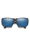Smith Guide's Choice 58mm Chromapop™ Polarized Wraparound Sunglasses In Sky Tortoise/blue