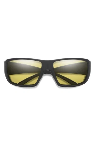 Smith Guide's Choice 62mm Polarized Oversize Wraparound Sunglasses In Multi