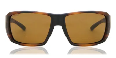 Smith Guide Choice S Polarized Hgc/l5 Men's Sunglasses Tortoiseshell Size 58 In Brown