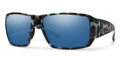 Smith Guide Choice S Polarized Jbw/qg Men's Sunglasses Tortoiseshell Size 58 In Sky Blue Dark Tortoise