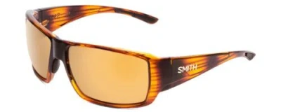 Pre-owned Smith Guide Choice Sunglasses Tortoise/cp Glass Polarize Bronze Mirror Gold 62mm In Multicolor