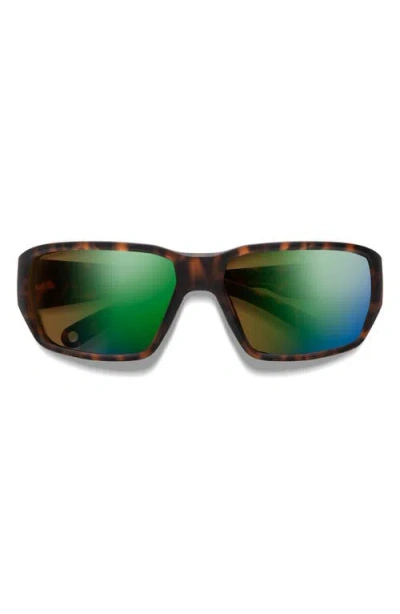 Smith Hookset 62mm Chromapop™ Polarized Oversize Wraparound Sunglasses