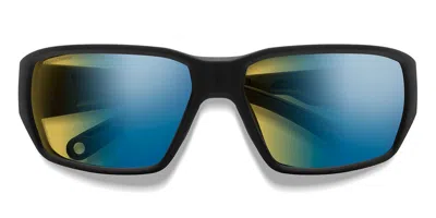 Smith Hookset Polarized 124/qg Men's Sunglasses Black Size 62