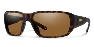 Smith Hookset Polarized N9p/l5 Men's Sunglasses Tortoiseshell Size 62 In Brown