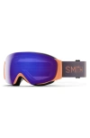 Smith I/o Mag™ 164mm Snow Goggles In Arctic Apricot/violet Mirror