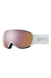 Smith I/o Mag™ 164mm Snow Goggles In White/rose Gold