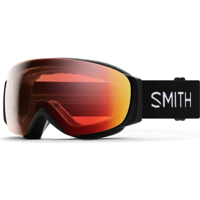 Smith I/o Mag™ Low Bridge Fit Snow Goggles In Black/photochromic Red