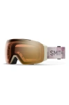 Smith I/o Mag™ Medium Fit Snow Goggles In Chalk Bleach/gold