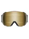 Smith I/o Mag Patterned-strap Goggles In Black