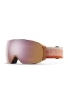 Smith I/o Mag™ Snow Goggles In Mirage/rose Gold Mirror