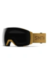 Smith I/o Mag Xl 230mm Snow Goggles In Coyote/chromapop Sun Black