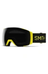Smith I/o Mag Xl 230mm Snow Goggles In High Voltage/sun Black
