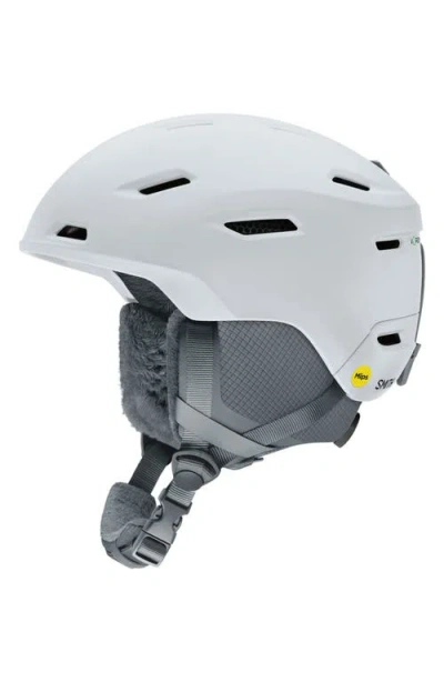 Smith Kids' Descend Jr. Snow Helmet With Mips In White