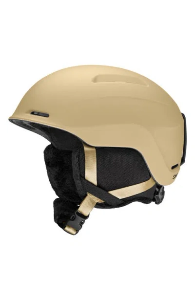 Smith Kids' Glide Junior Snow Helmet With Mips In Matte Sandstorm