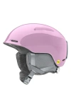 Smith Kids' Glide Junior Snow Helmet With Mips In Proper Pink
