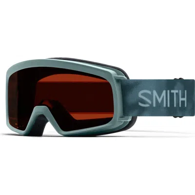 Smith Kids' Rascal Cylindrical Carbonic-x Over The Glasses Snow Goggles In Blue
