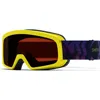 Smith Kids' Rascal Cylindrical Carbonic-x Over The Glasses Snow Goggles In High Voltage Copy Cat/rc36