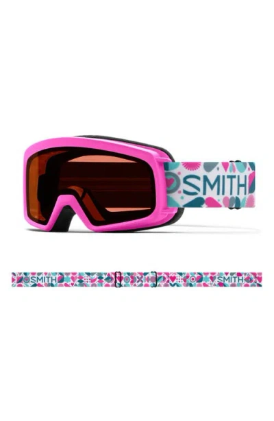 Smith Kids' Rascal Snow Goggles In Pink