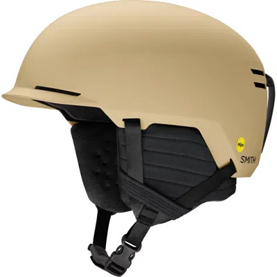 Smith Kids' Scout Junior Snow Helmet With Mips In Matte Sandstorm