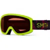 Shop Smith Kids' Snowday Snow Goggles In Lime Space Dust/rc36