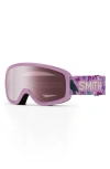 Smith Kids' Snowday Snow Goggles In Pink