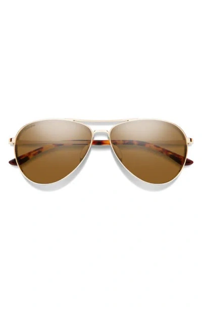Smith Langley Ii 61mm Chromapop™ Polarized Aviator Sunglasses